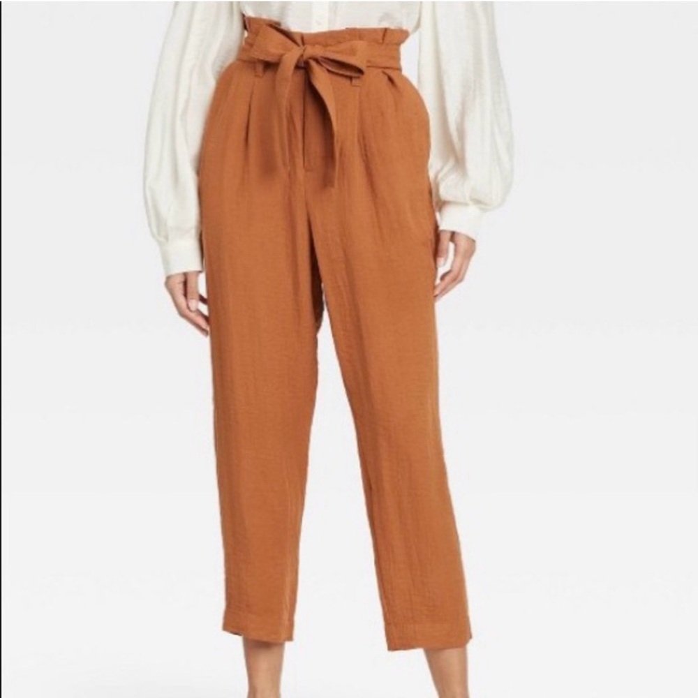 A New Day Paper Bag Pants, Size XS